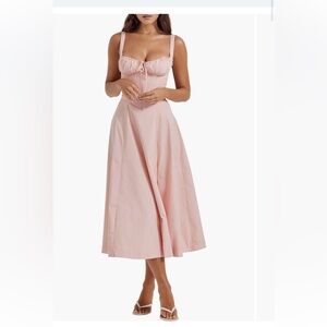 HOUSE OF CB Carmen Bustier Sundress